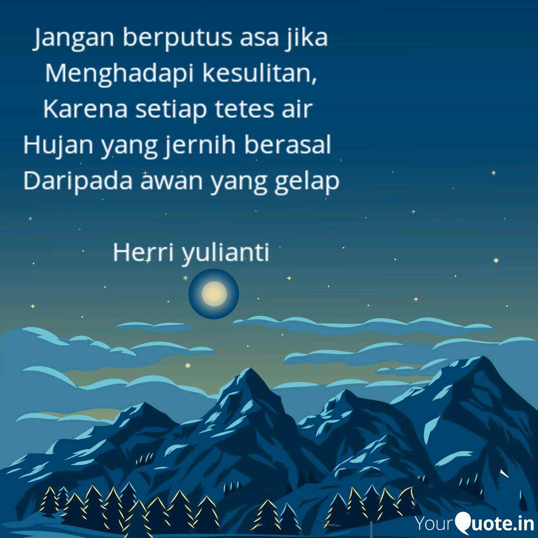 Jangan Berputus Asa Jika Quotes Writings By Aswandi Yourquote