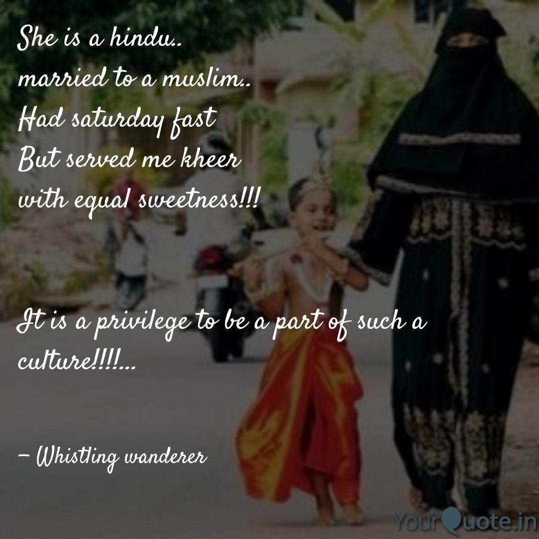 She Is A Hindu Married Quotes Writings By Whistling