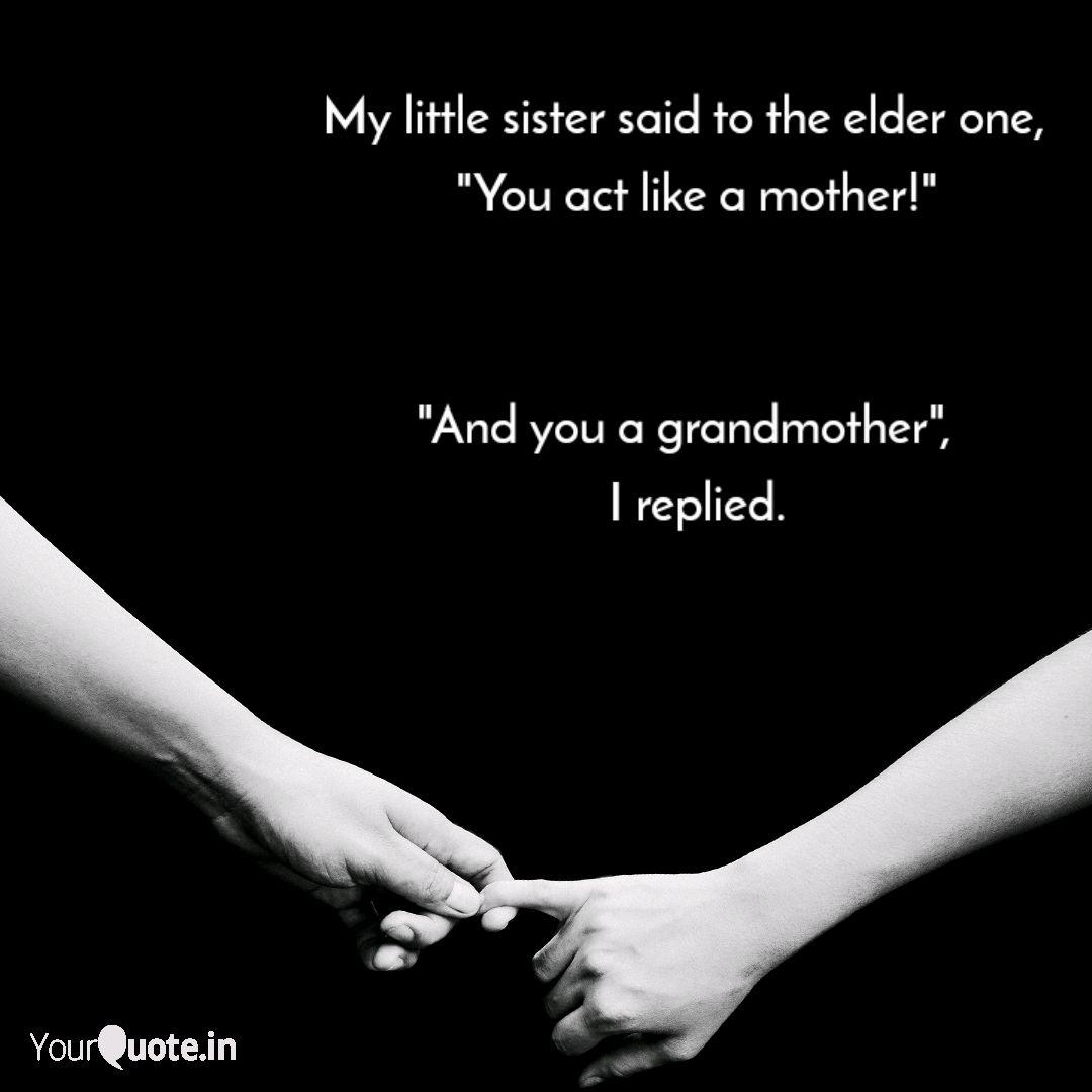 My Little Sister Said To Quotes Writings By Salman Hassan Yourquote