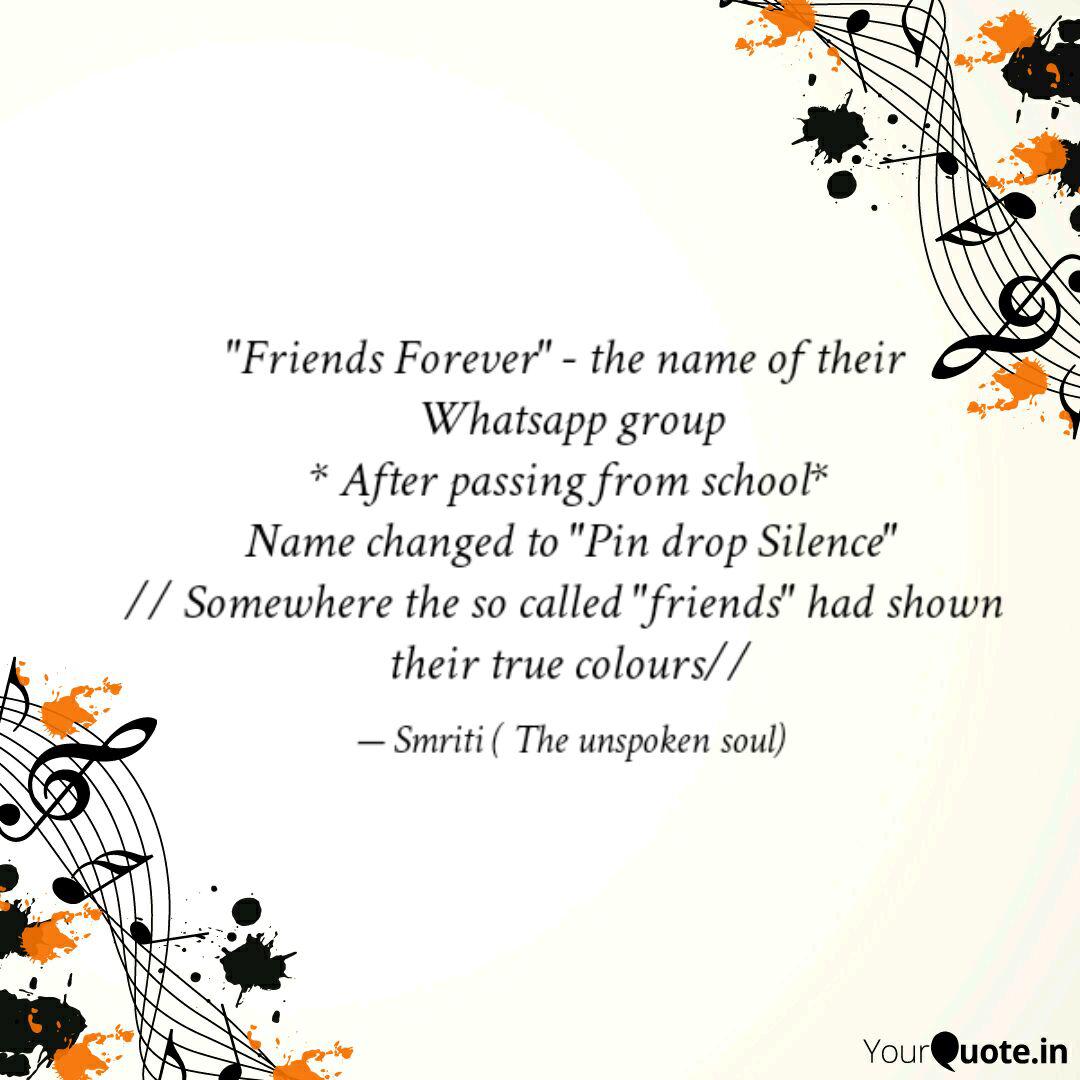 Friends Forever The N Quotes Writings By Charming Smriti Yourquote