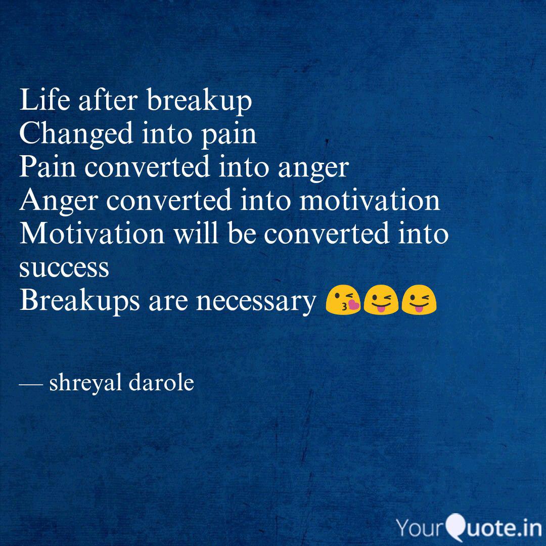 Life After Breakup Change Quotes Writings By My Diary
