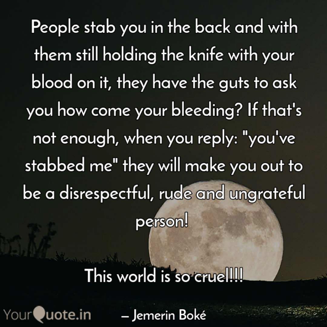 Stab You In The Back Quotes Spyrozones Blogspot Com