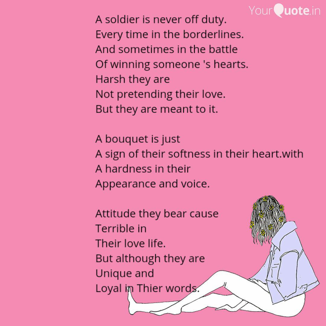 A Soldier Is Never Off Du Quotes Writings By Deepika Chaudhary Yourquote Akshay kumar,sonakshi sinha to watch more holiday videos. quotes writings by deepika chaudhary