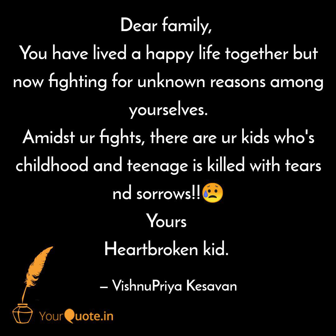 Family Fighting Quotes And Sayings - popularquotesimg