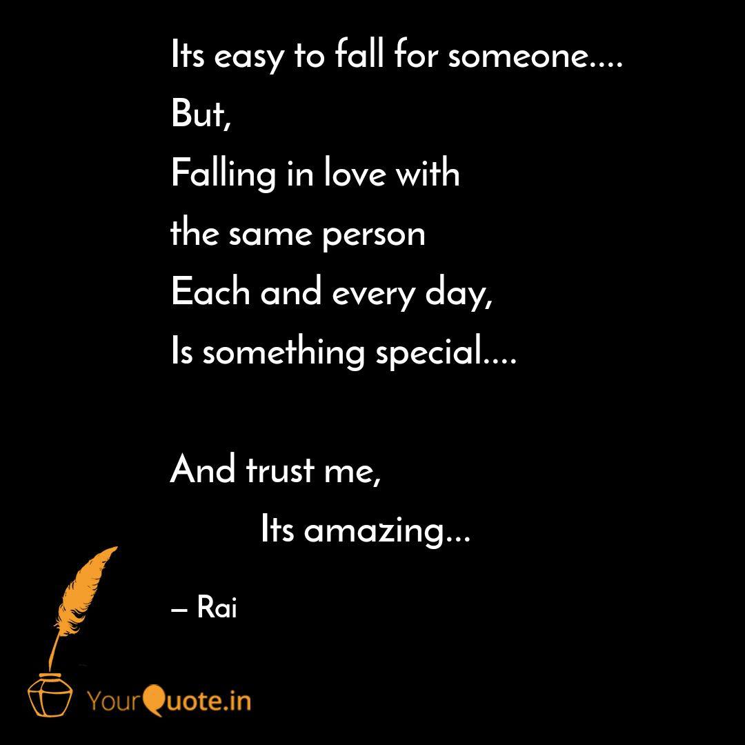 Its Easy To Fall For Some Quotes Writings By Promita Saha Yourquote ~ cute quotes and sayings about falling in love and how great it is being together. quotes writings by promita saha