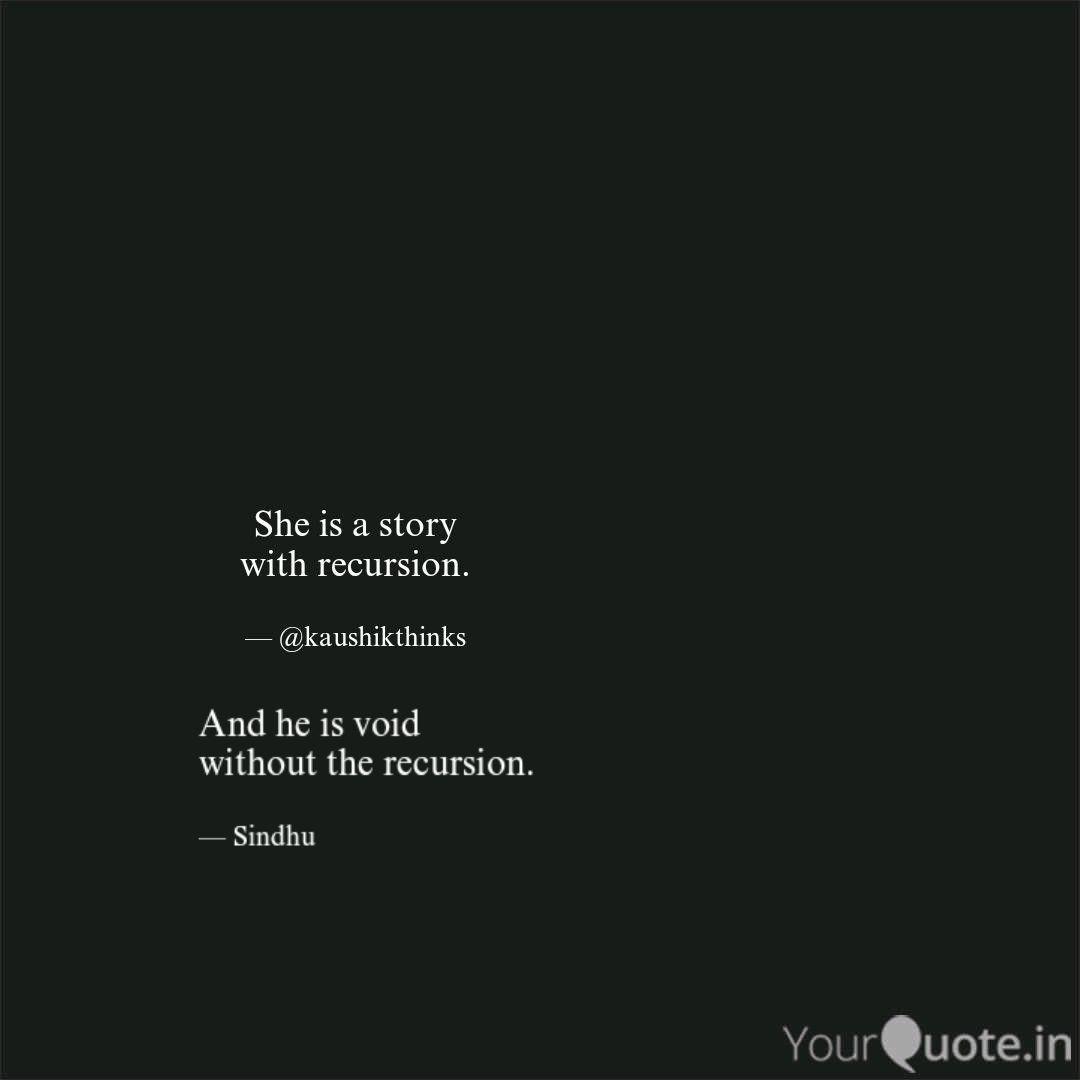 And He Is Void Without T Quotes Writings By Sindhu Shetty Yourquote