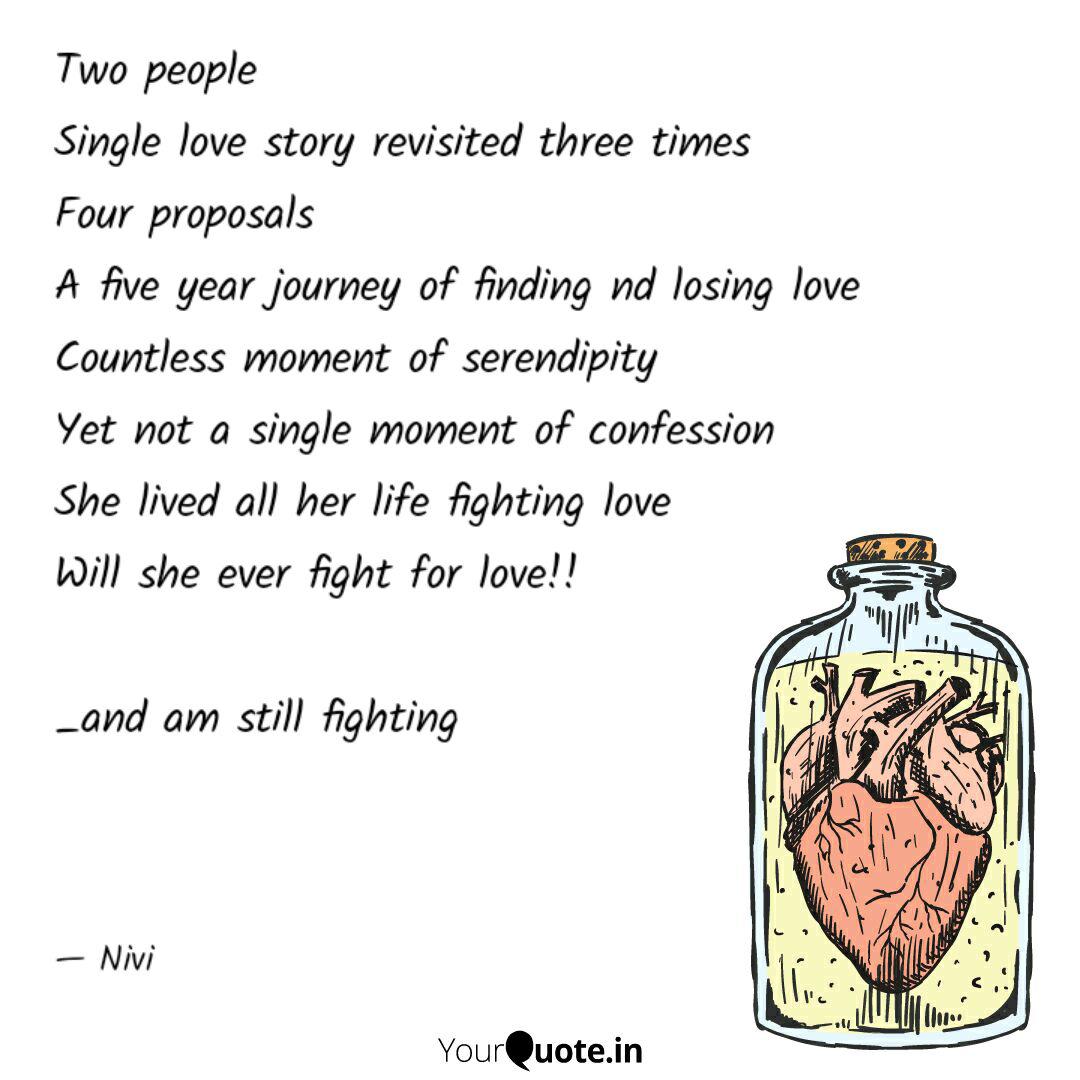 Two People Single Love St Quotes Writings By Nivriti