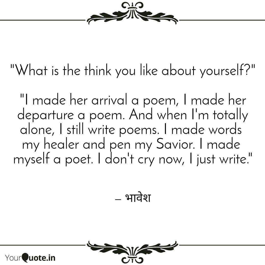 What Is The Think You Li Quotes Writings By Bhavesh Jha Yourquote