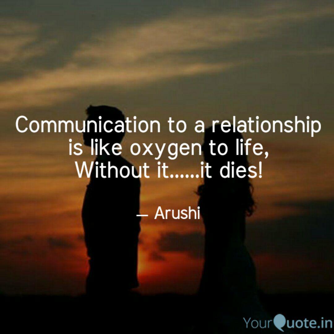 Communication To A Relati Quotes Writings By Arushi Singh Yourquote
