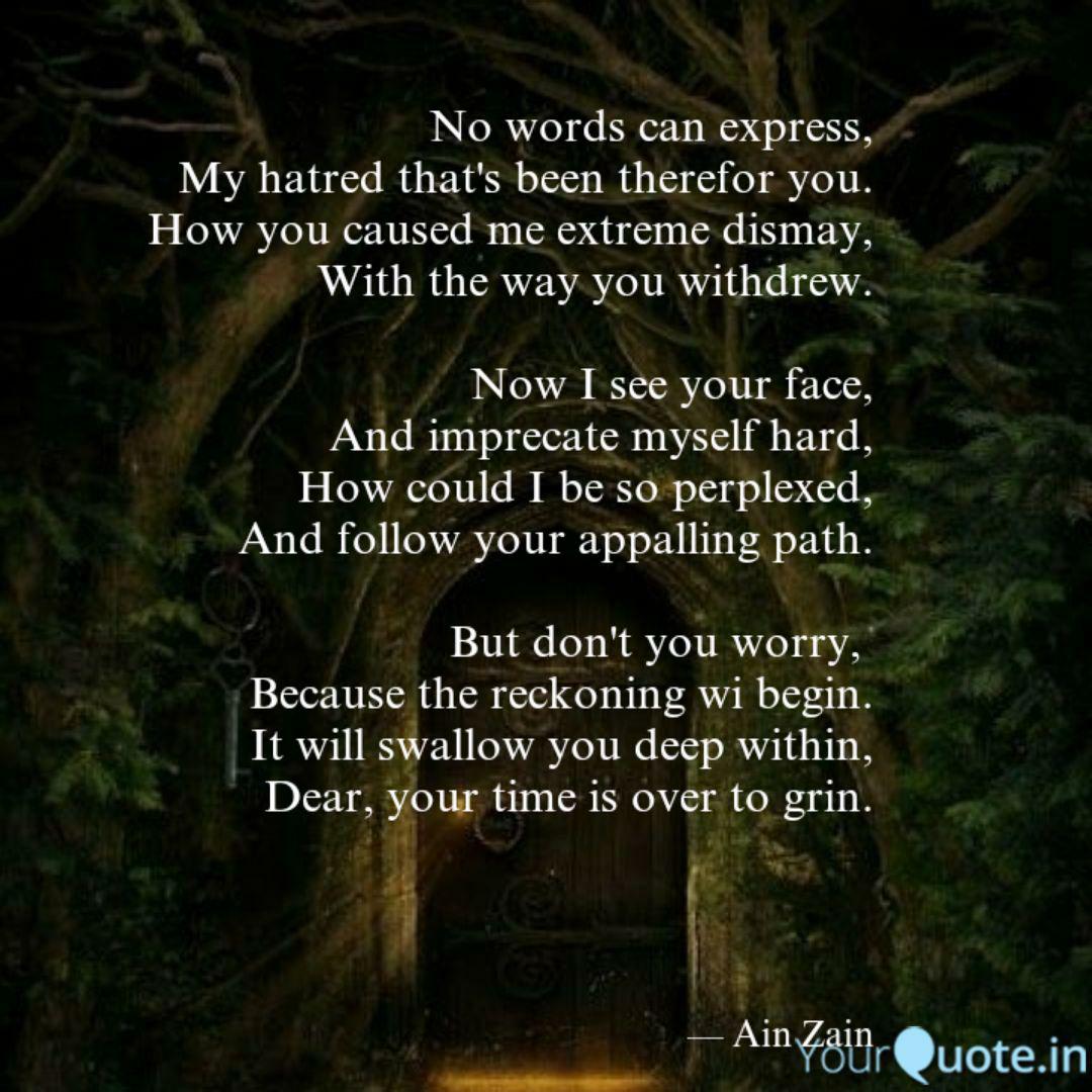 No Words Can Express My Quotes Writings By Ain Zain