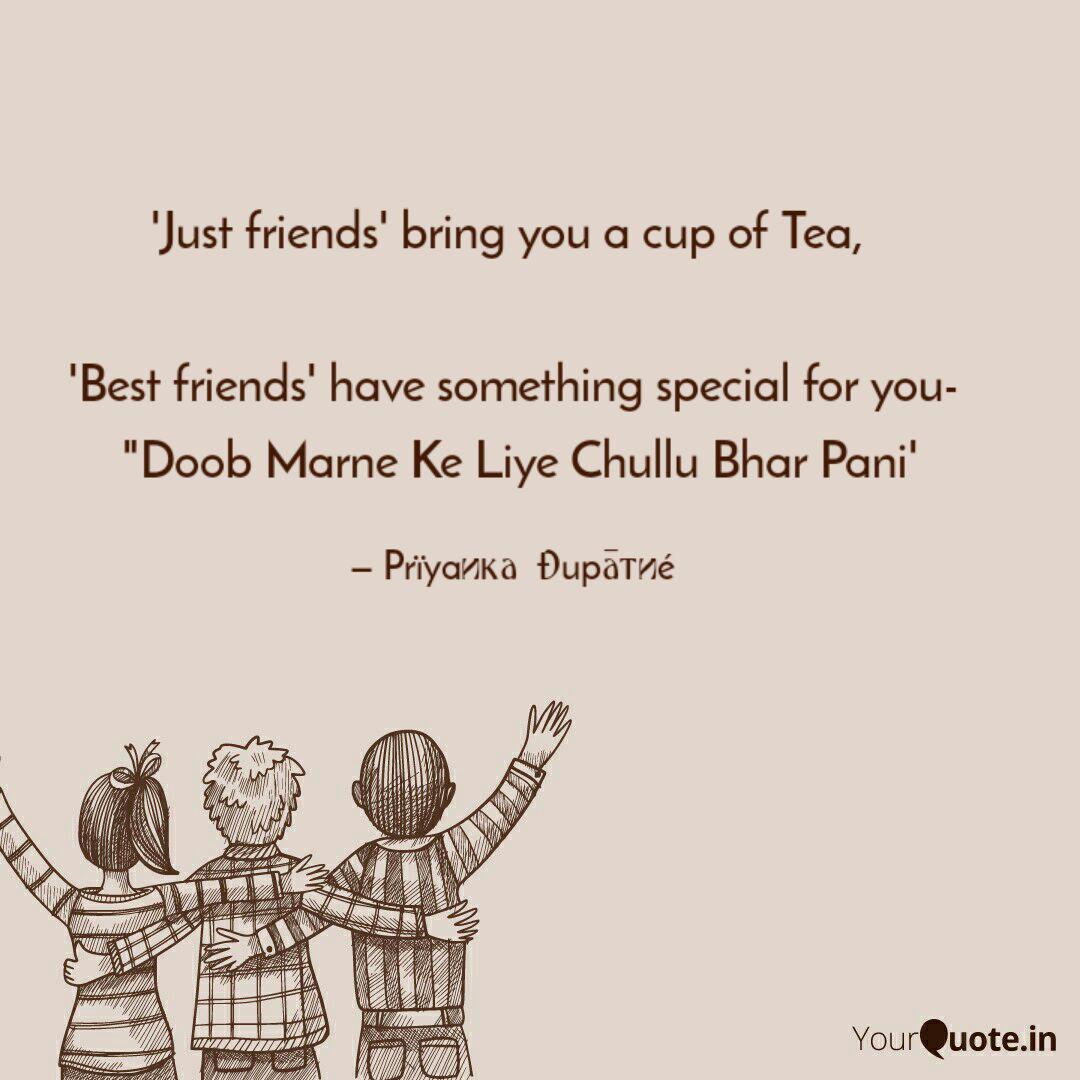 Tea And Friendship Sayings
