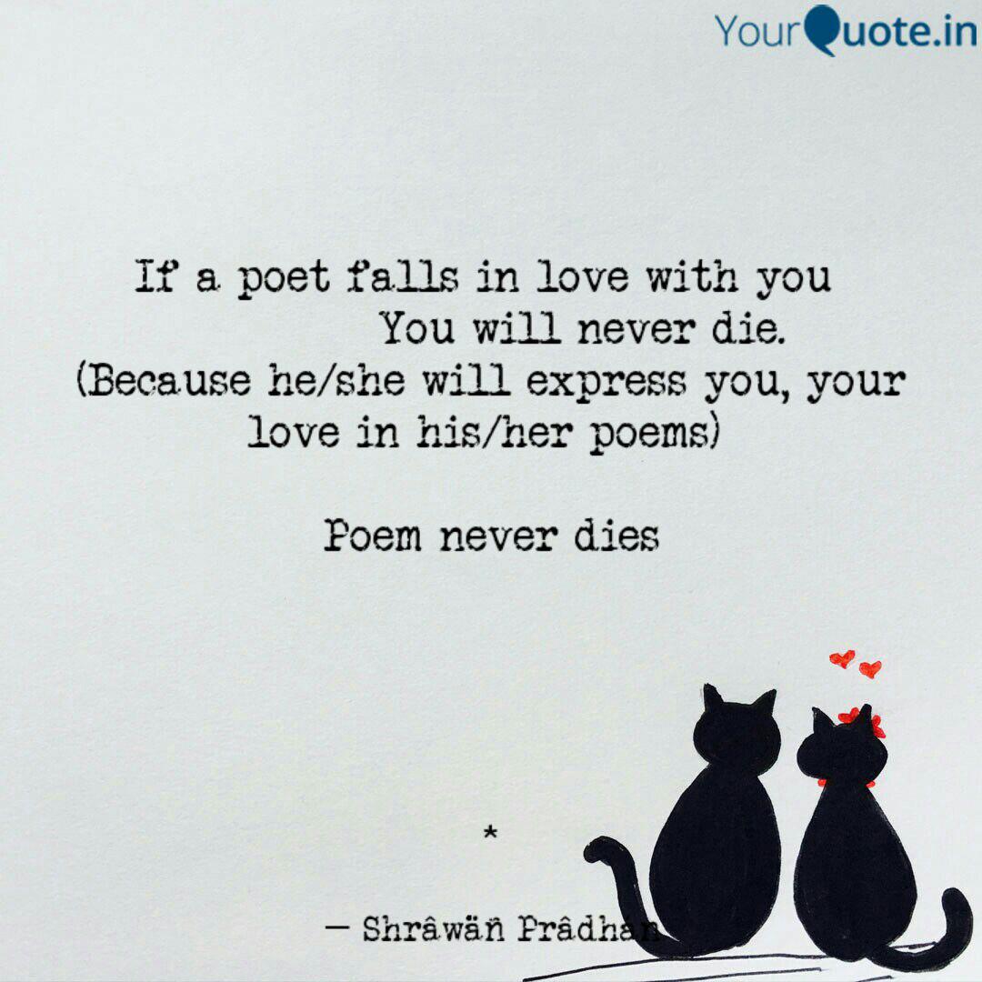 If A Poet Falls In Love W Quotes Writings By Shrawan Pradhan Yourquote