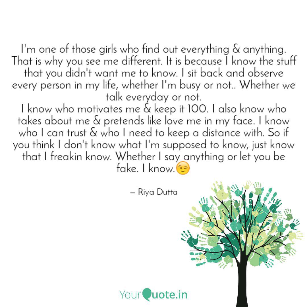 I Find Out Everything Quotes