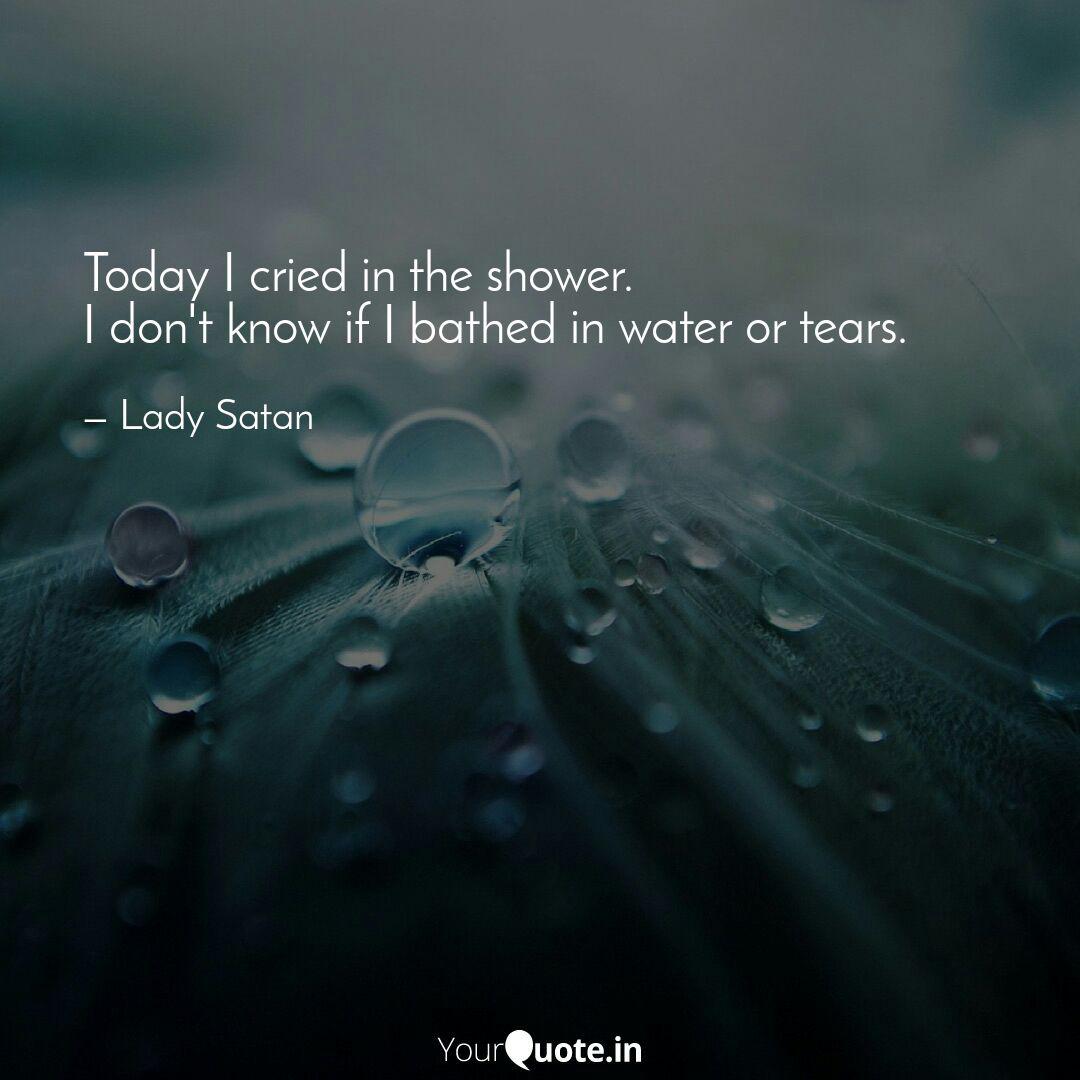 Today I cried in the show Quotes & Writings by Yashica Kumar