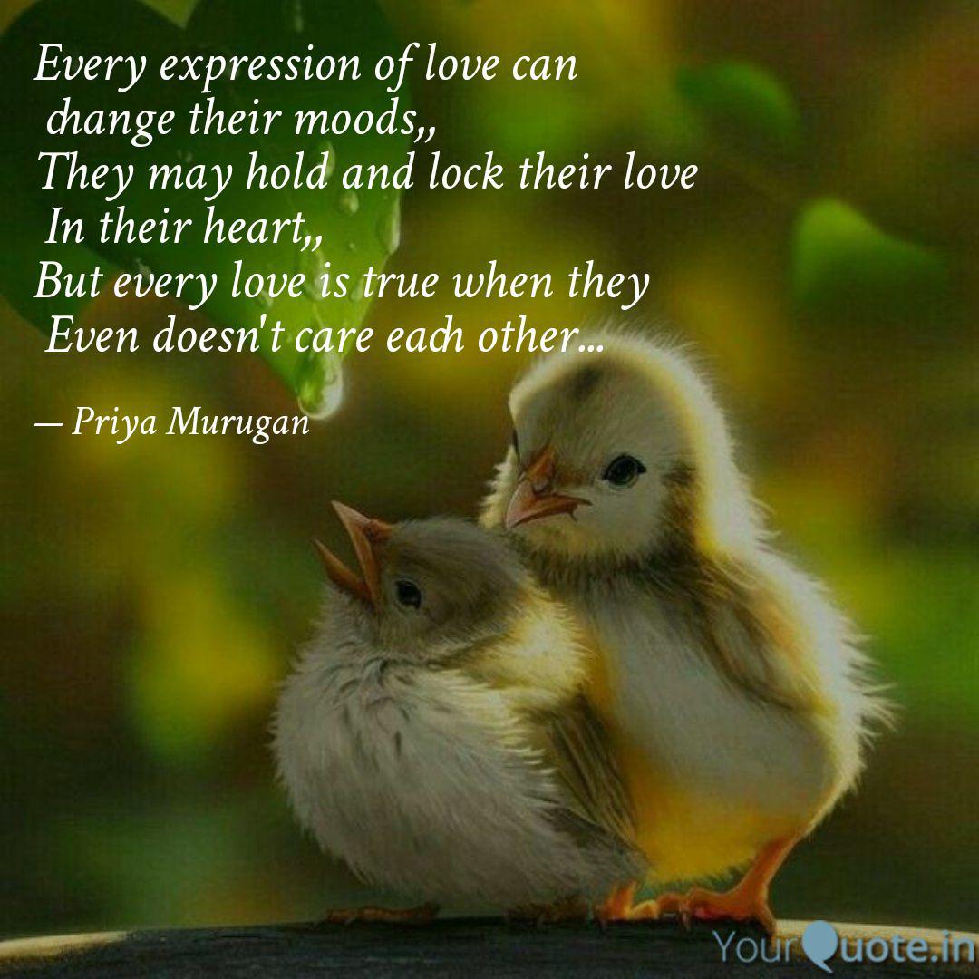 Every Expression Of Love Quotes Writings By Priya Murugan