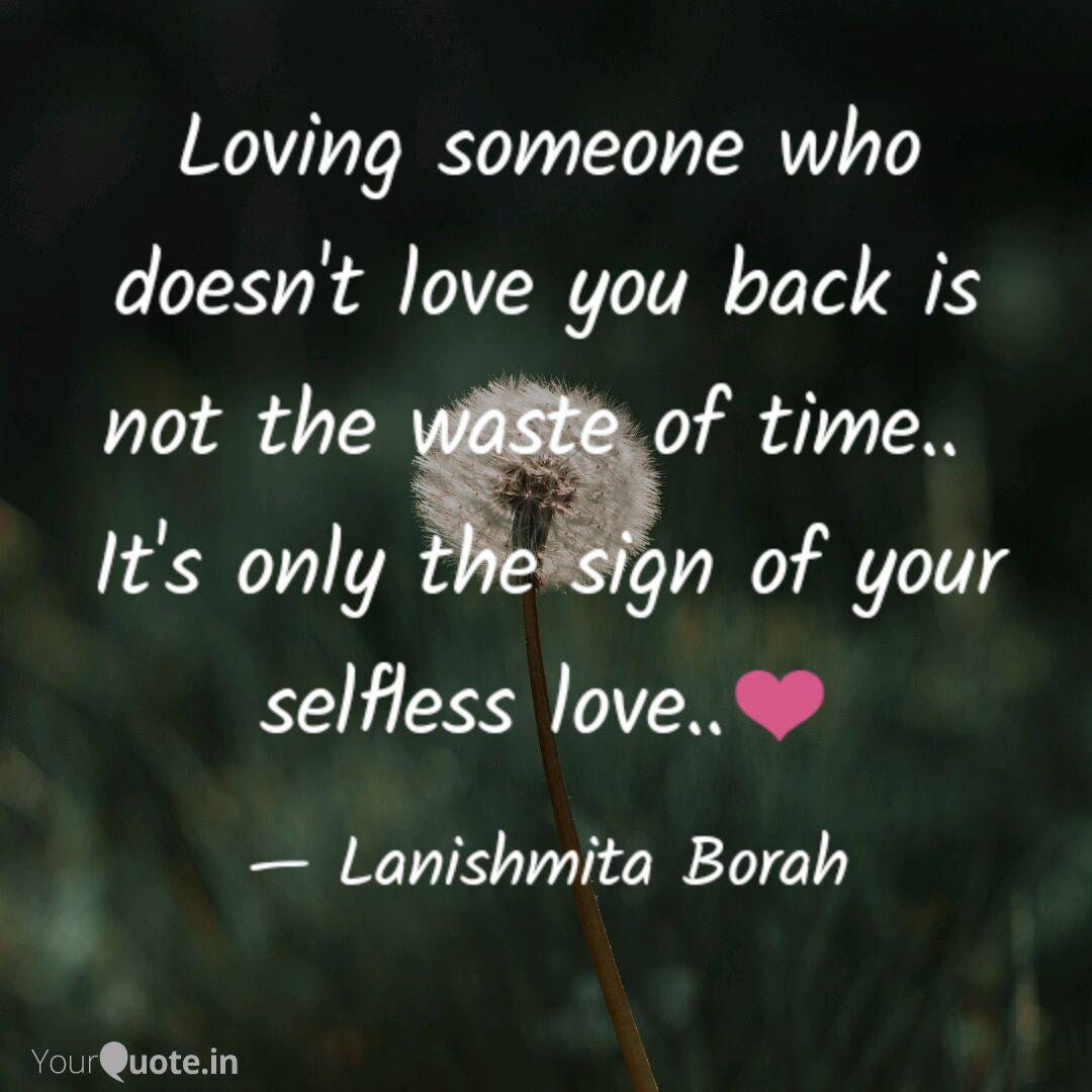 Loving Someone Who Doesn Quotes Writings By Lanishmita