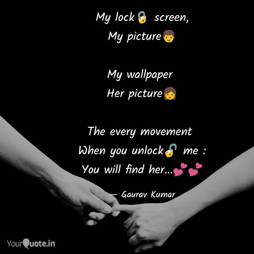 My Lock Screen My Pict Quotes Writings By Gaurav Kumar