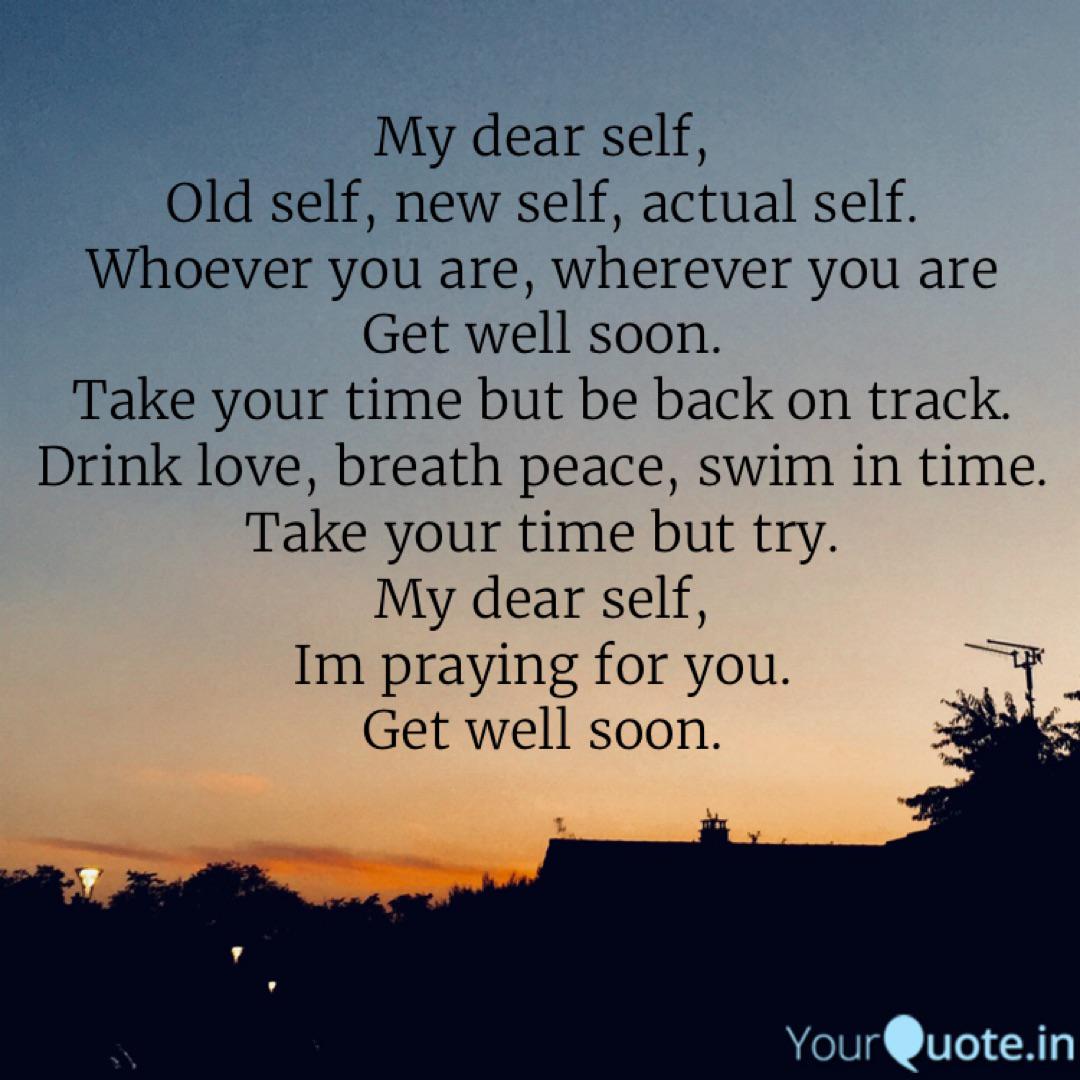 Wallpaper Dearself quote For Android Free