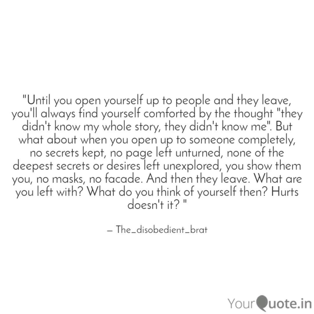 Until You Open Yourself Quotes Writings By Maitreya