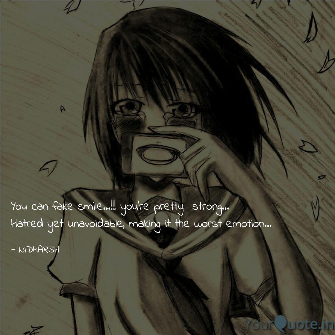 Get Wallpaper You Can Fake Smile Quotes Writings By Pradhosh Free HD