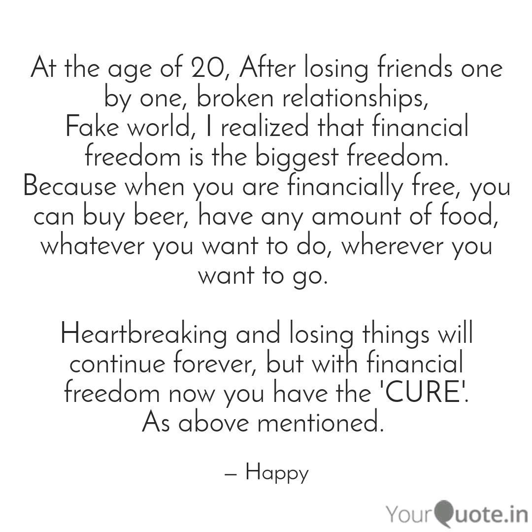 At The Age Of 20 After L Quotes Writings By Aman Jain Yourquote