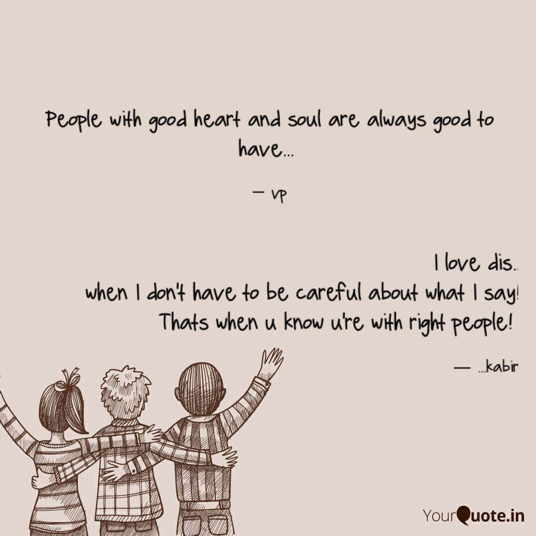 People With Good Heart An Quotes Writings By Vishal Patil Yourquote
