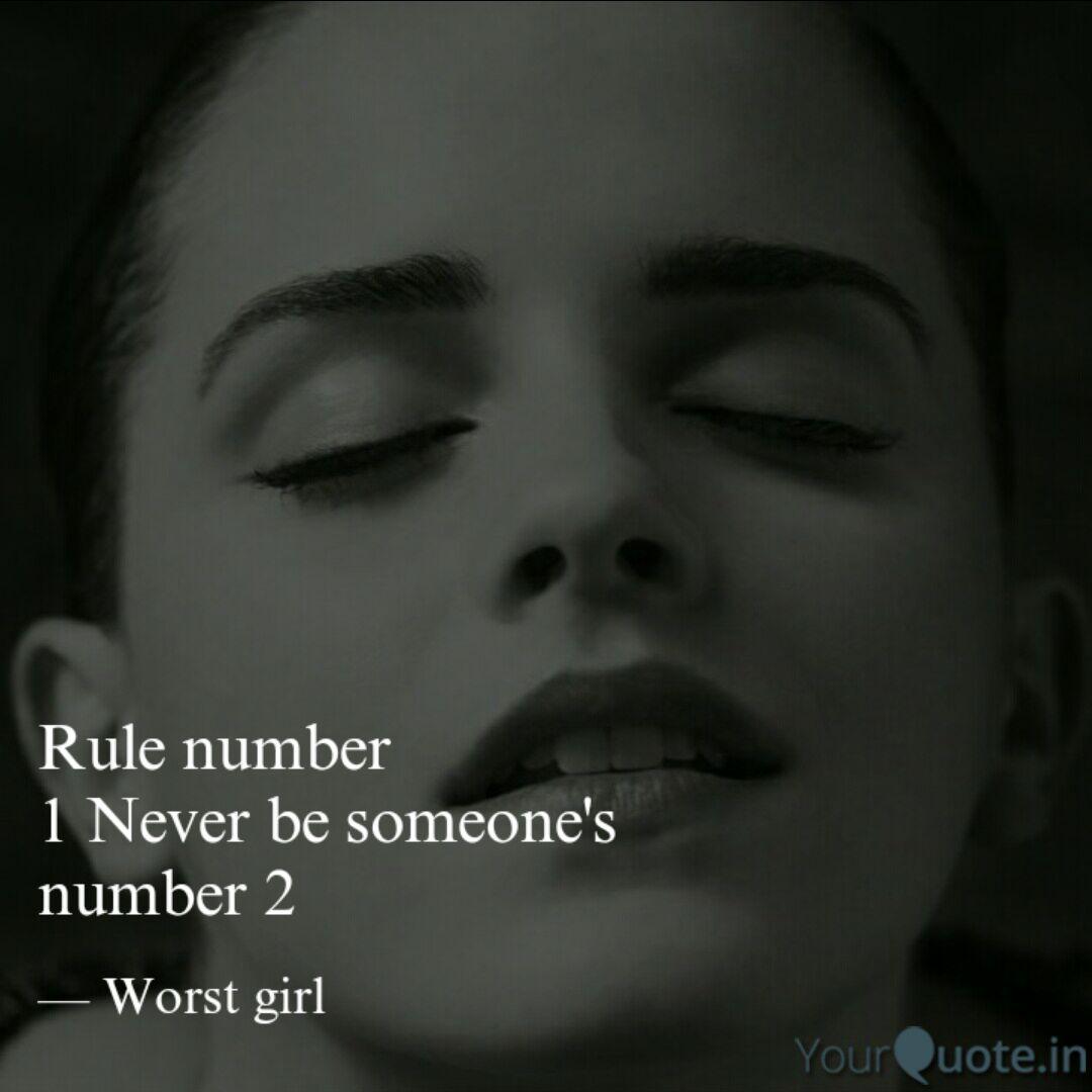 Rule Number 1 Never Be S Quotes Writings By Anuradha Patel Yourquote