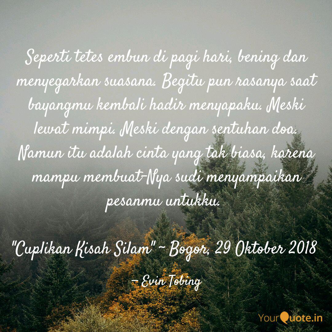 Quotes Cinta Di Pagi Hari