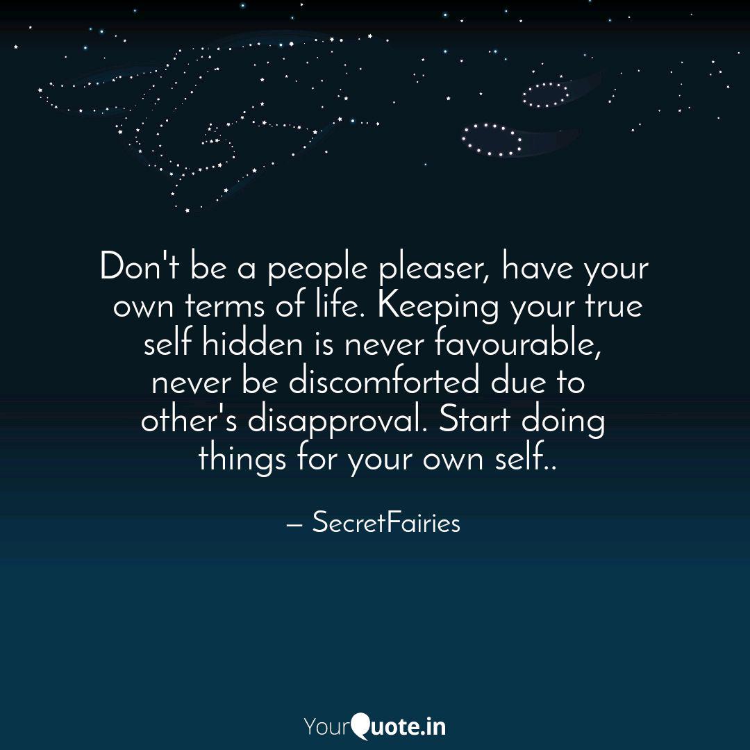 Quotes About Being A People Pleaser