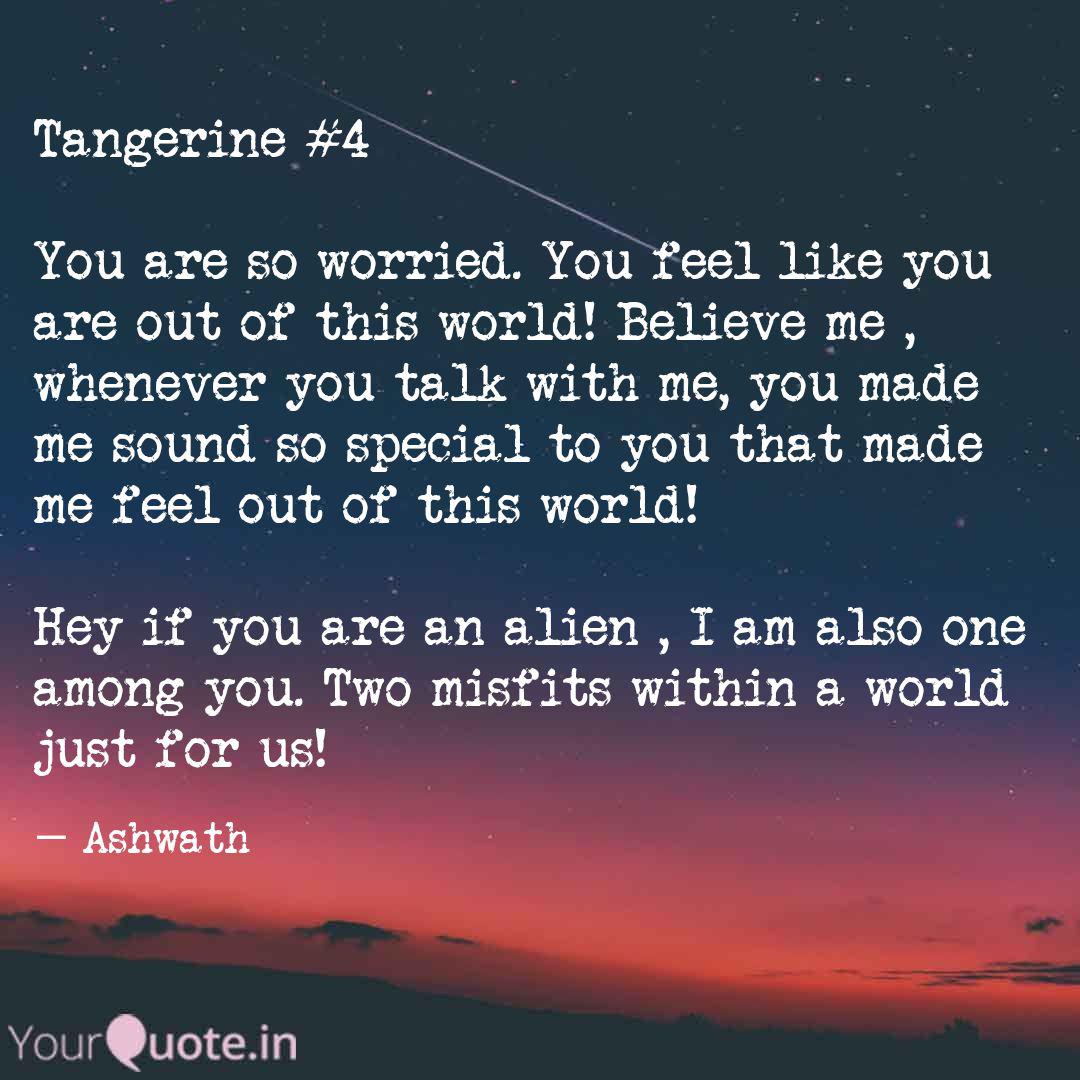 Best tangerine Quotes, Status, Shayari, Poetry & Thoughts YourQuote