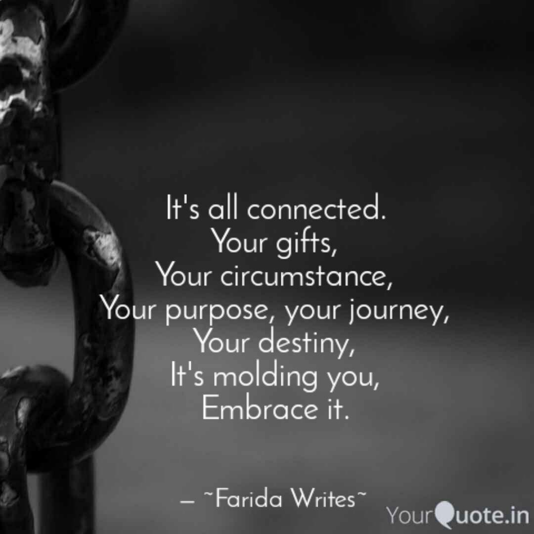 It S All Connected Your Quotes Writings By Farida Ajifa Abubakar Yourquote