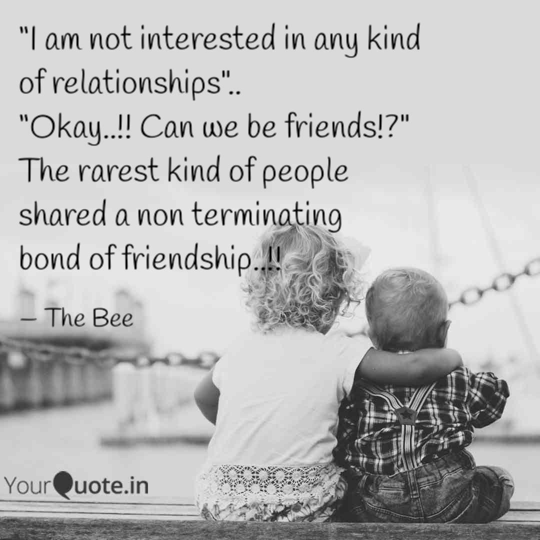 I Am Not Interested In A Quotes Writings By Harshika Batra Yourquote