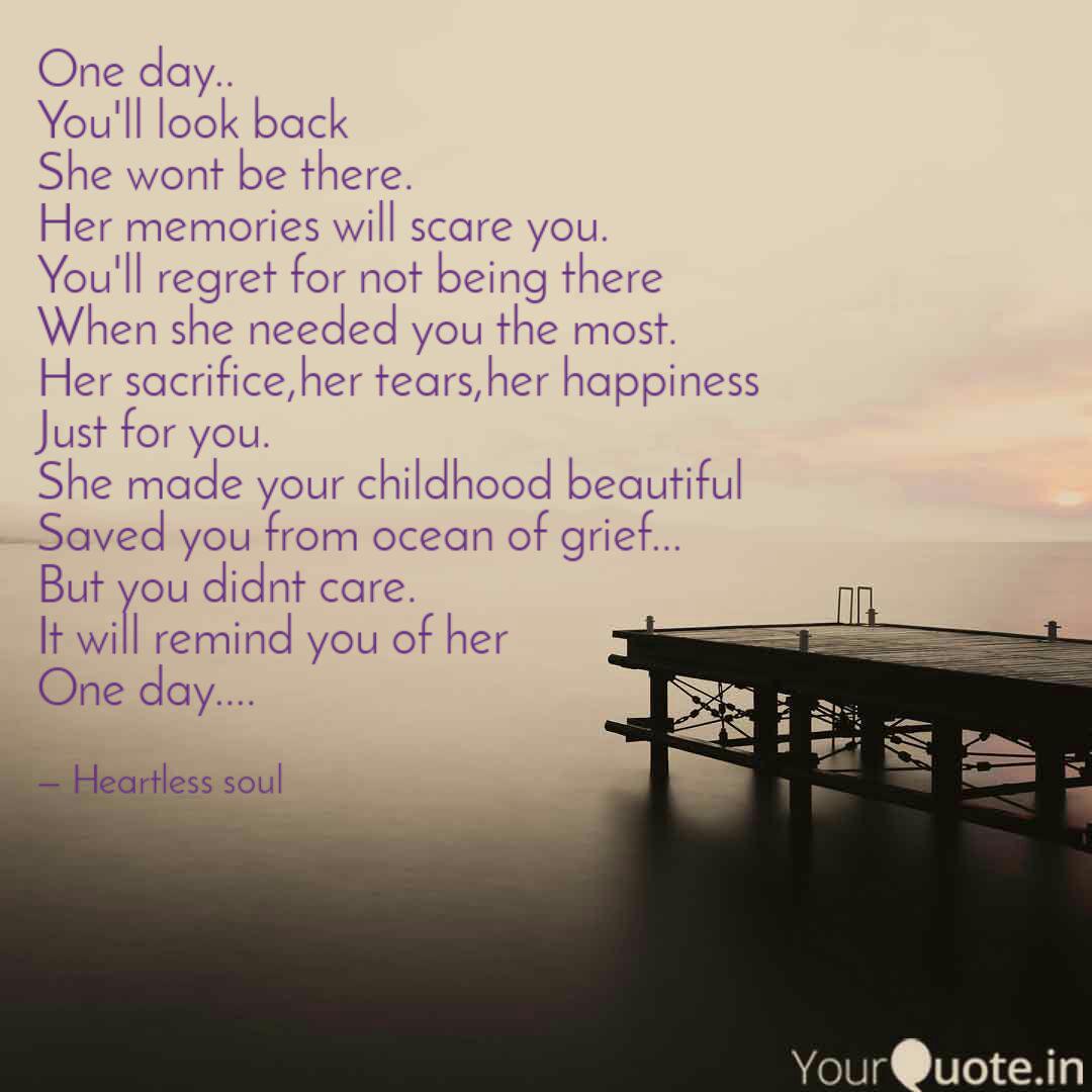 One Day You Ll Look Bac Quotes Writings By Divya Yourquote