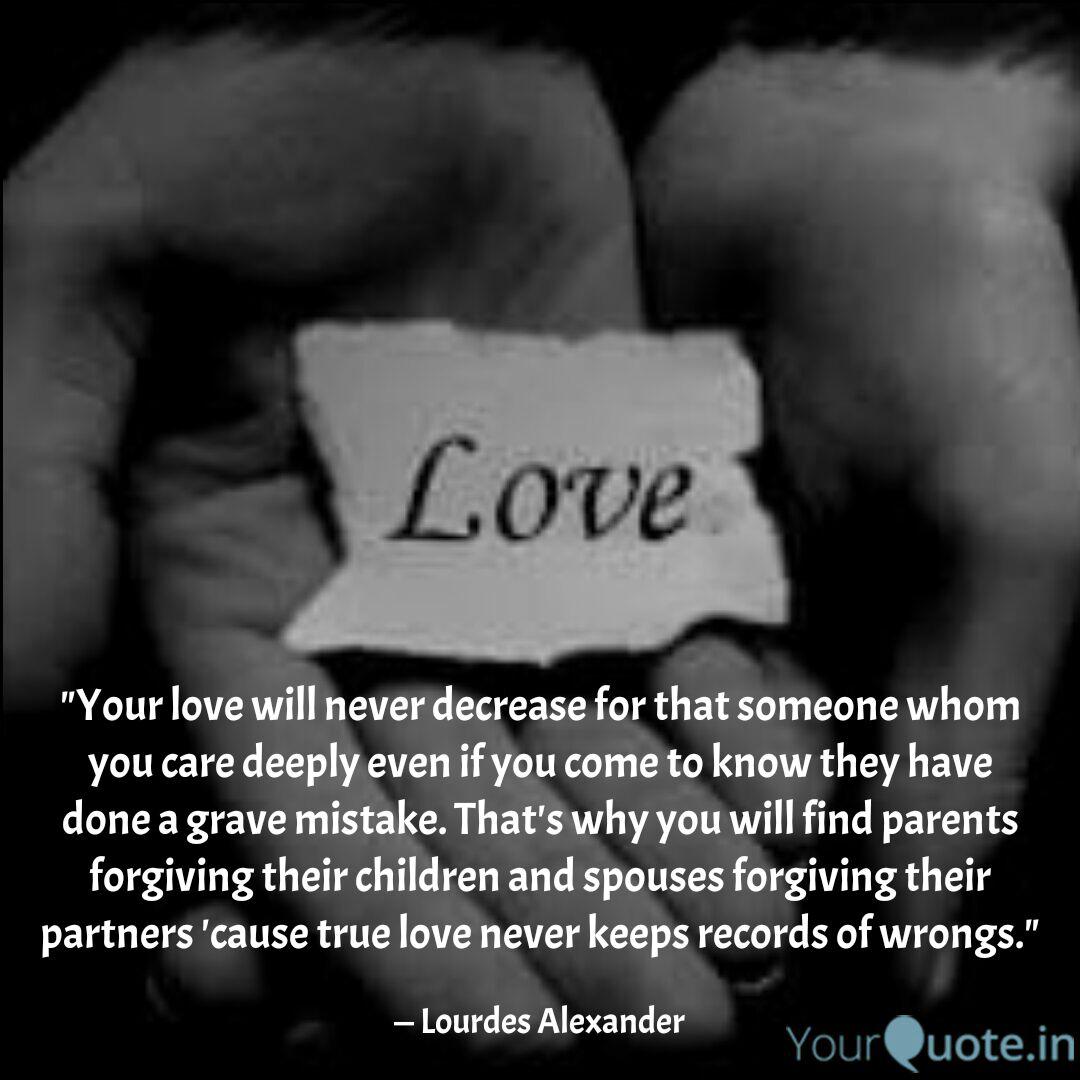 Your Love Will Never Dec Quotes Writings By Lourdes