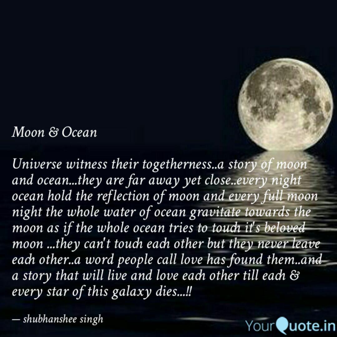 Moon Ocean Universe Wi Quotes Writings By Shubhanshee Singh Yourquote Moon Ocean Universe Wi Quotes Writings By Shubhanshee Singh Yourquote