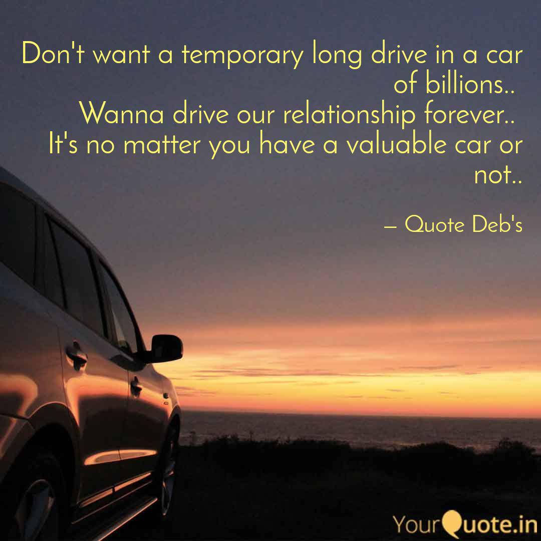 Don T Want A Temporary Lo Quotes Writings By Debanjana Roy