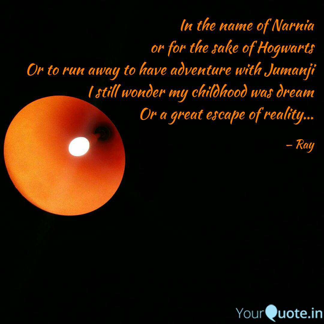 In The Name Of Narnia Or Quotes Writings By Rashida Vali