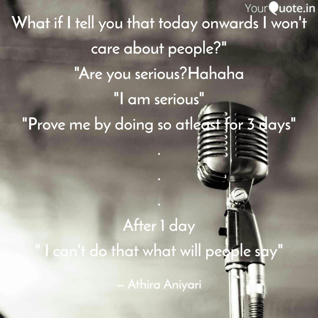 What if I tell you that t Quotes & Writings by Athira Aniyari