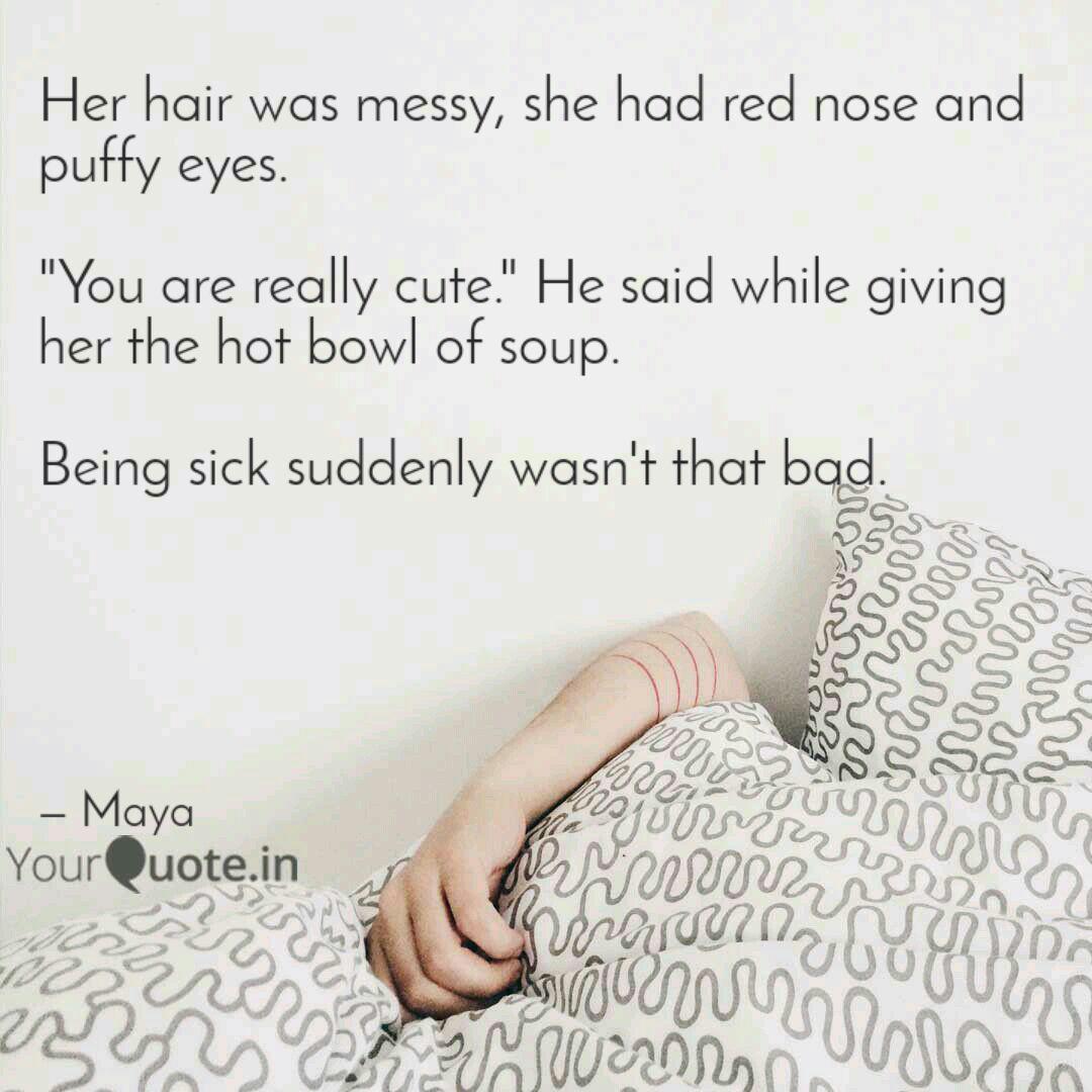 Her Hair Was Messy She H Quotes Writings By Maya Khanna