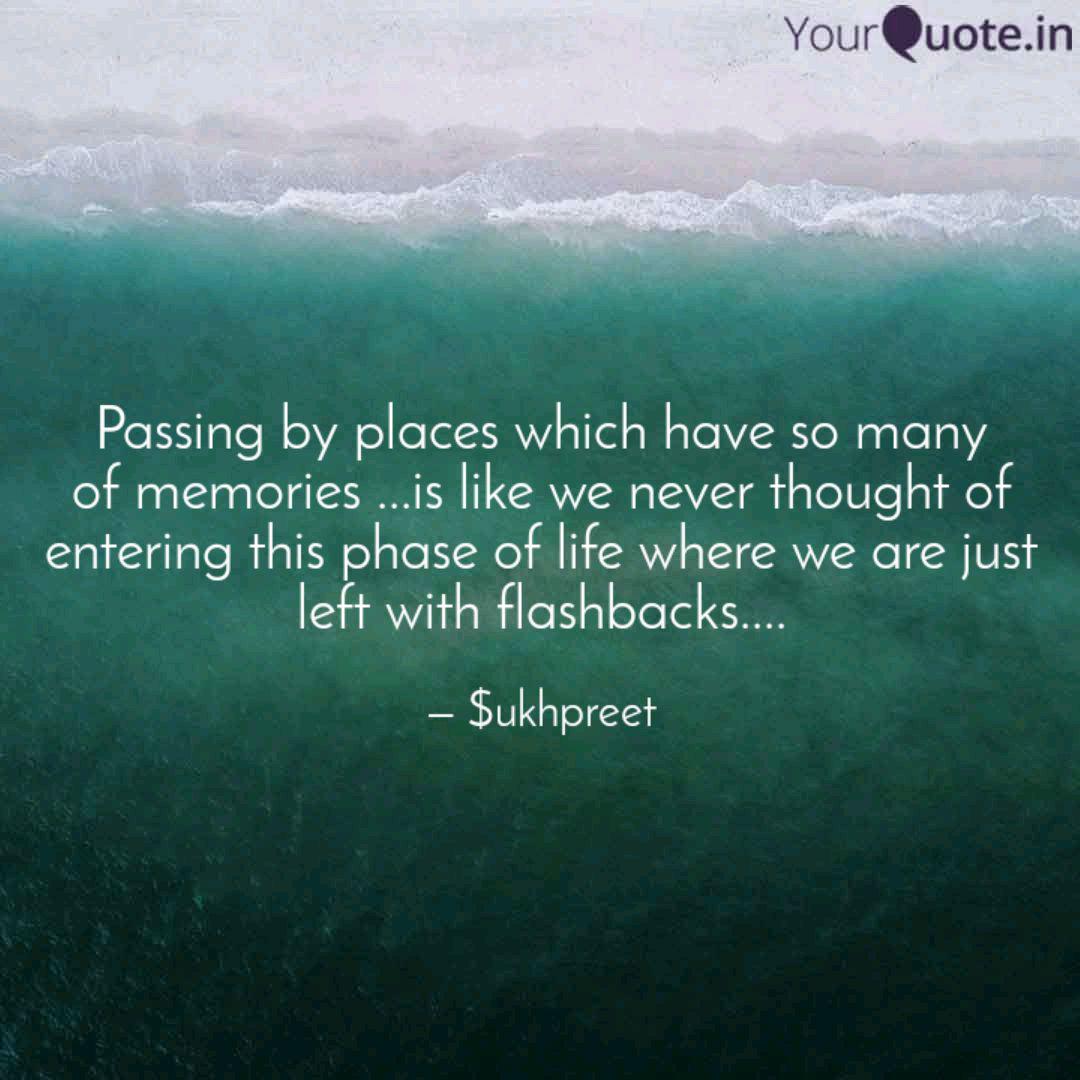 Get Wallpaper Passing By Places Which H Quotes Writings By Sukhpreet Kaur For Free