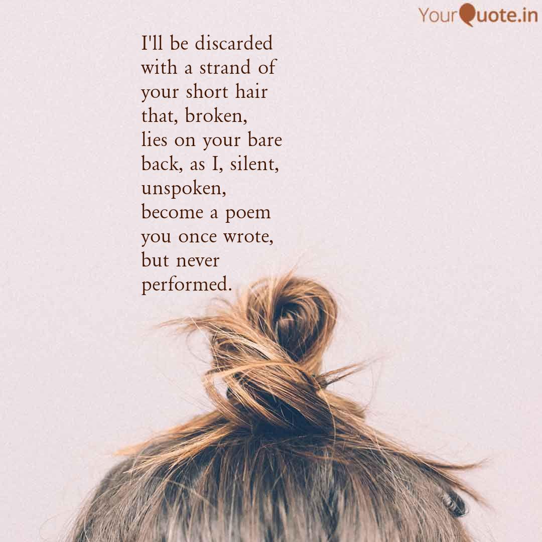 I Ll Be Discarded With A Quotes Writings By Sudeep Pagedar