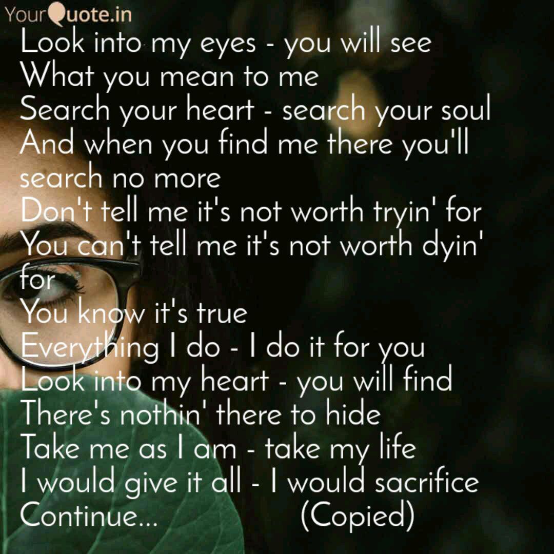 Look Into My Eyes You W Quotes Writings By Anita Sharma