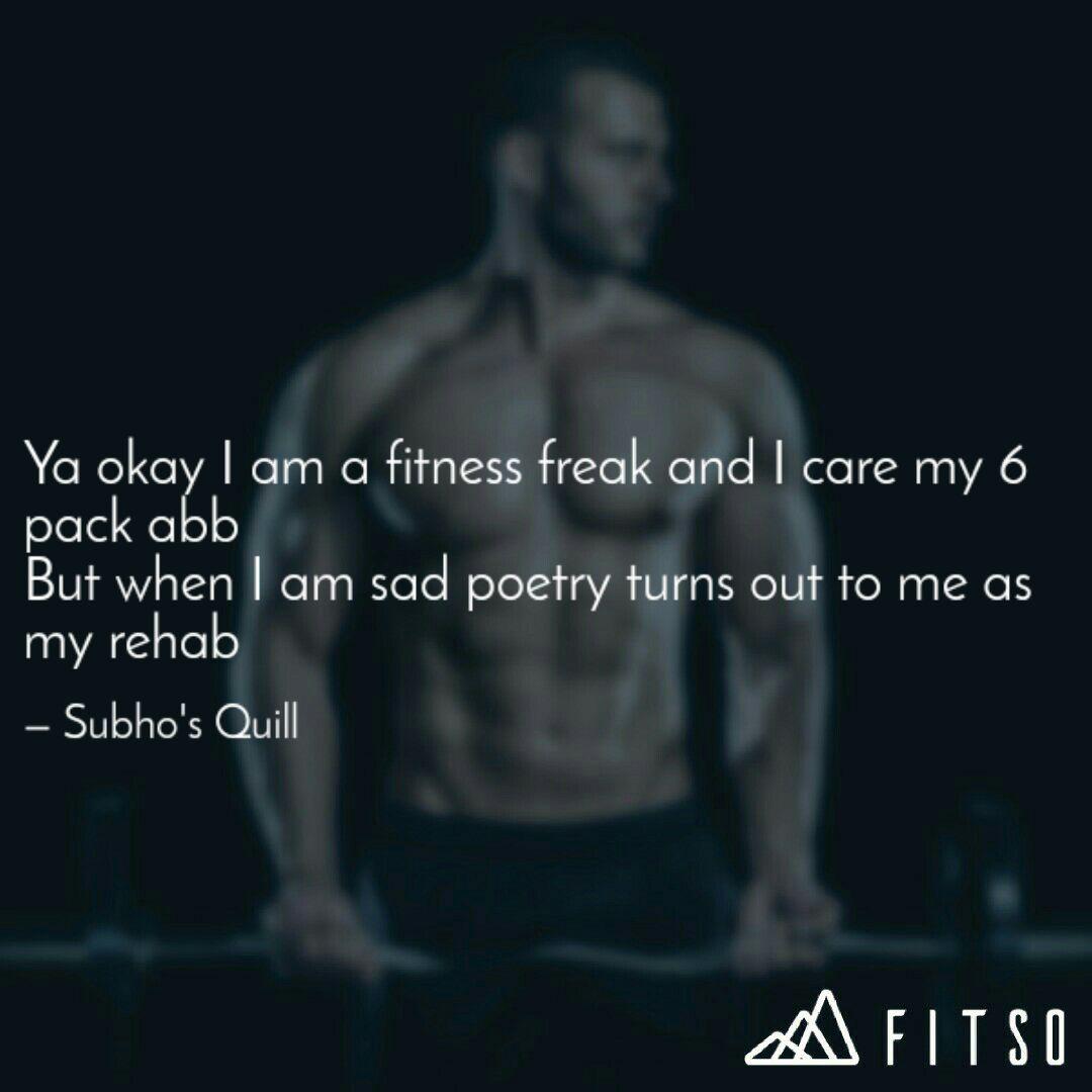 Ya Okay I Am A Fitness Fr Quotes Writings By Subhodeep