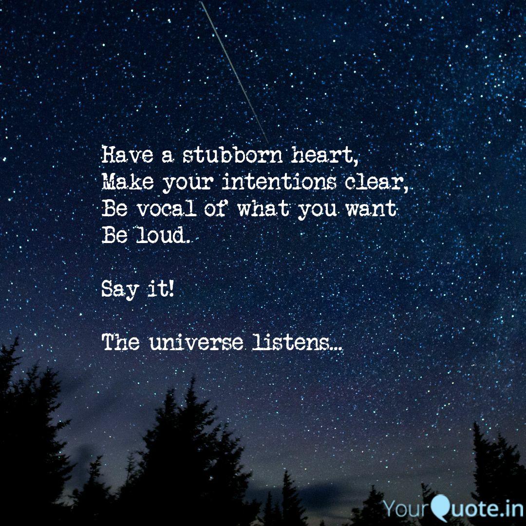 Have A Stubborn Heart Ma Quotes Writings By 400 Calories Yourquote