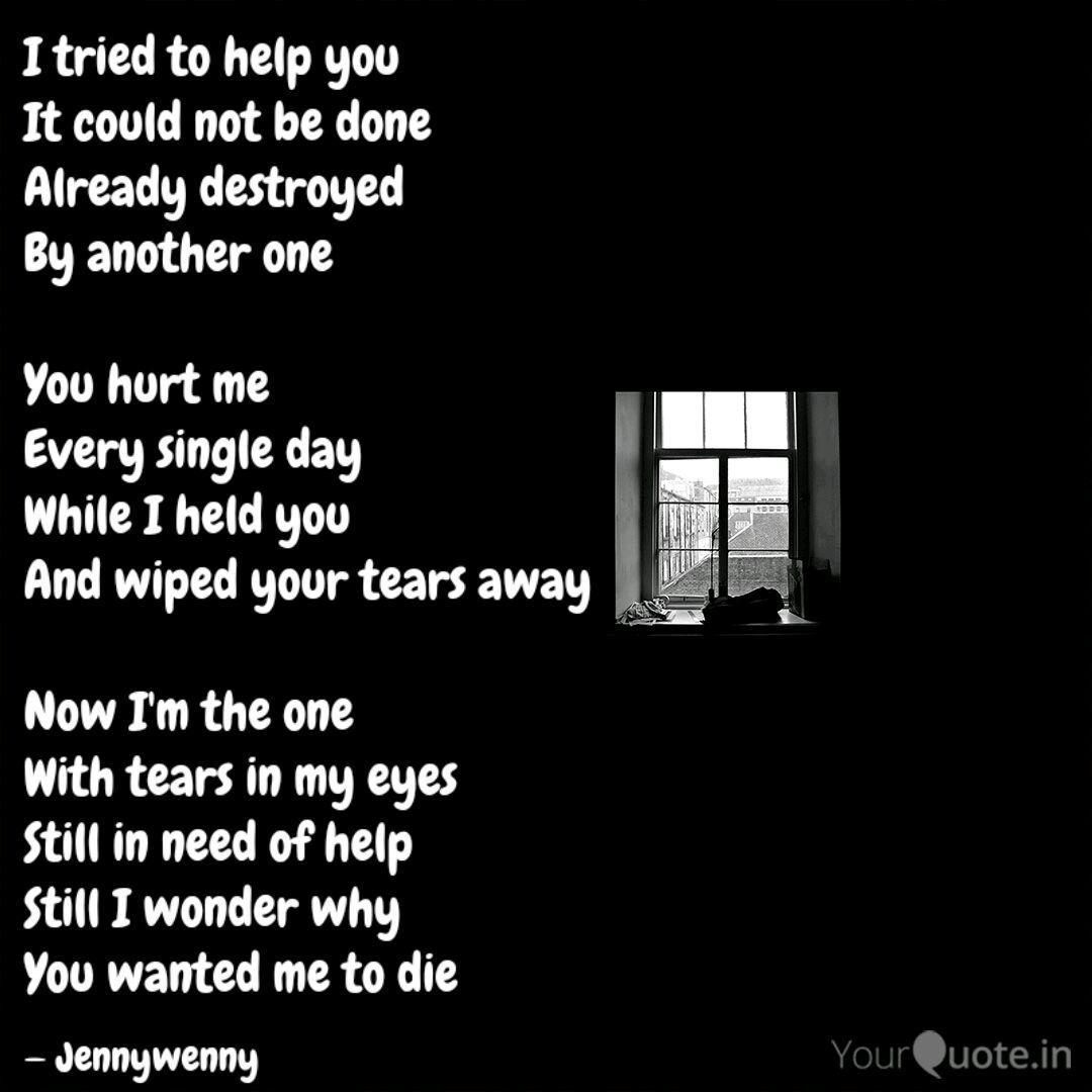 I Tried To Help You It Co... | Quotes & Writings By Jennifer Powell | Yourquote
