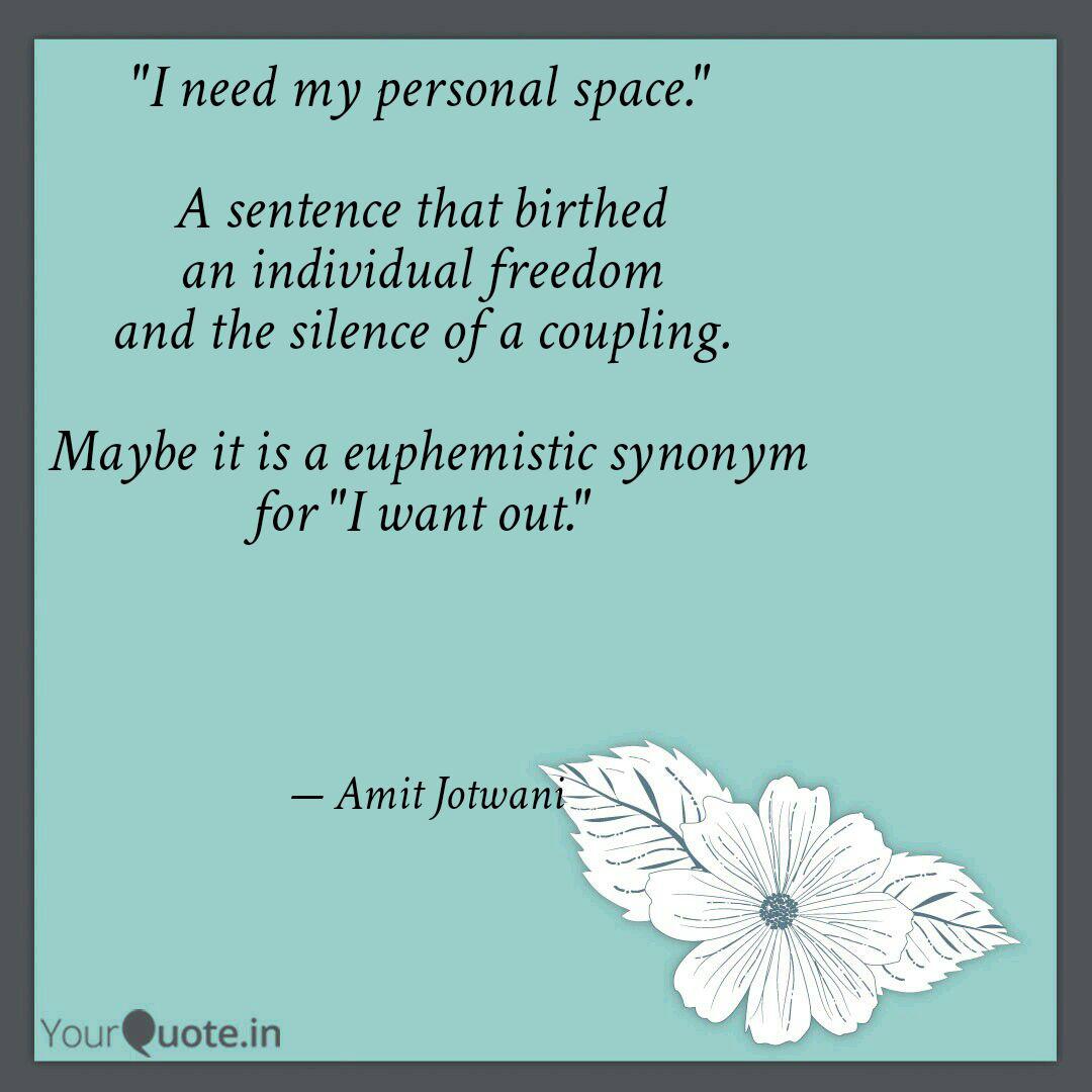 Best Personalspace Quotes Status Shayari Poetry Thoughts Yourquote