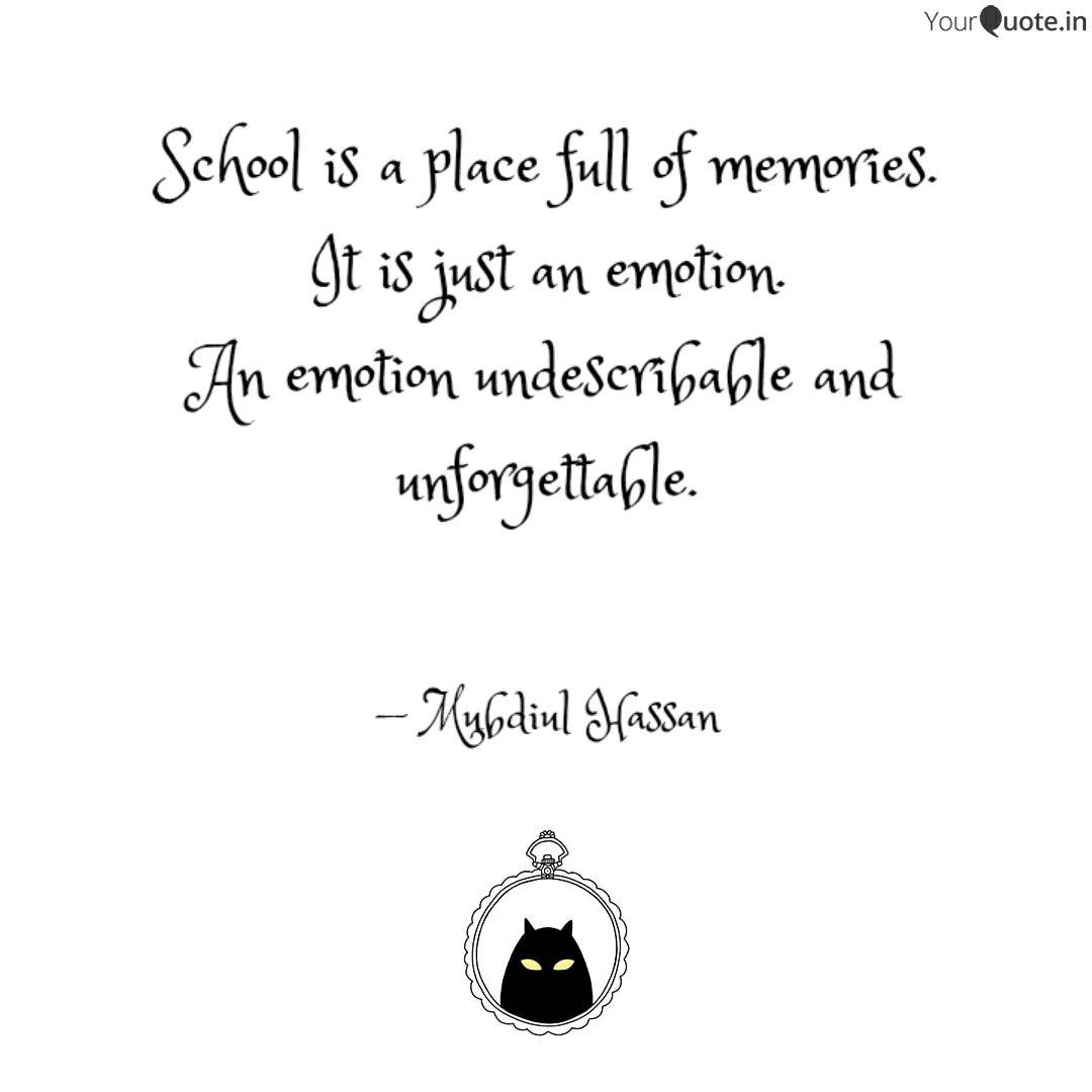 School Is A Place Full Of Quotes Writings By Mubdiul Hassan