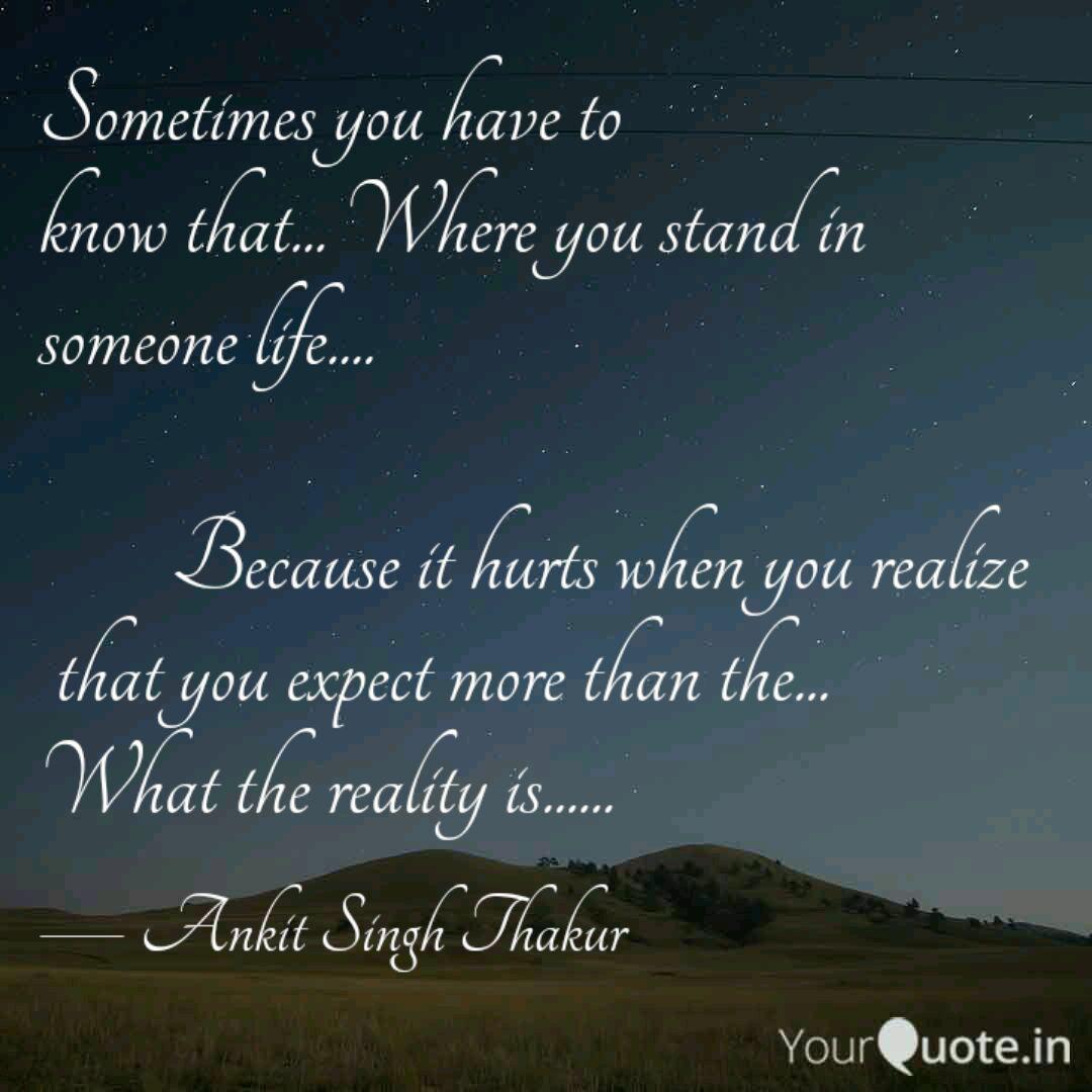 Sometimes you have to kn Quotes & Writings by Ankit Singh