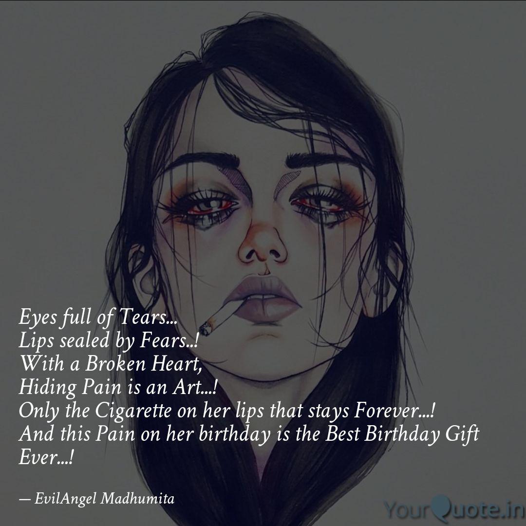 pics Broken Heart Drawings Of Eyes With Tears eyes full of tears lip quotes