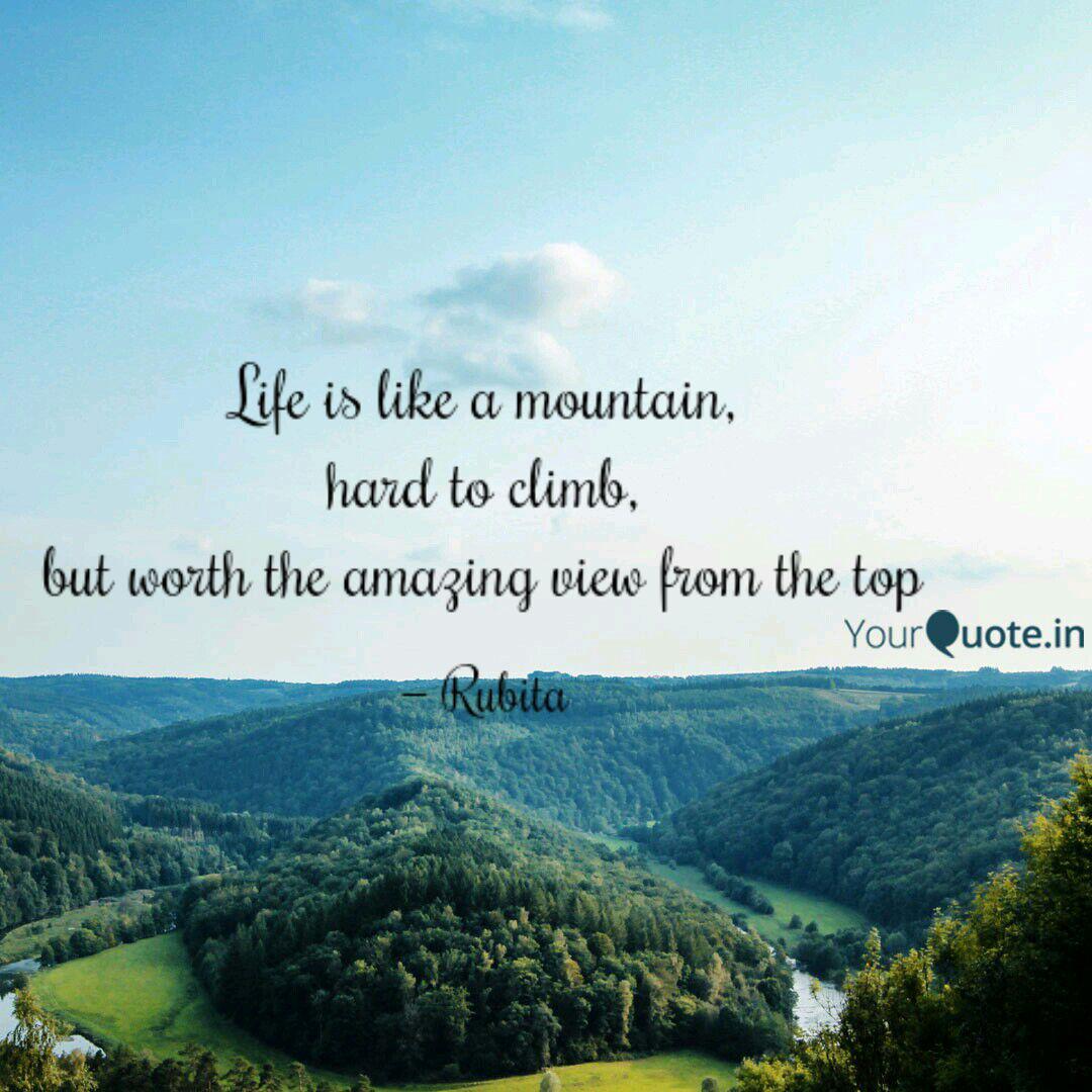 Image result for view from the top of the mountain quotes
